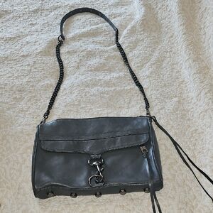 Rebecca Minkoff Black Leather Crossbody Bag